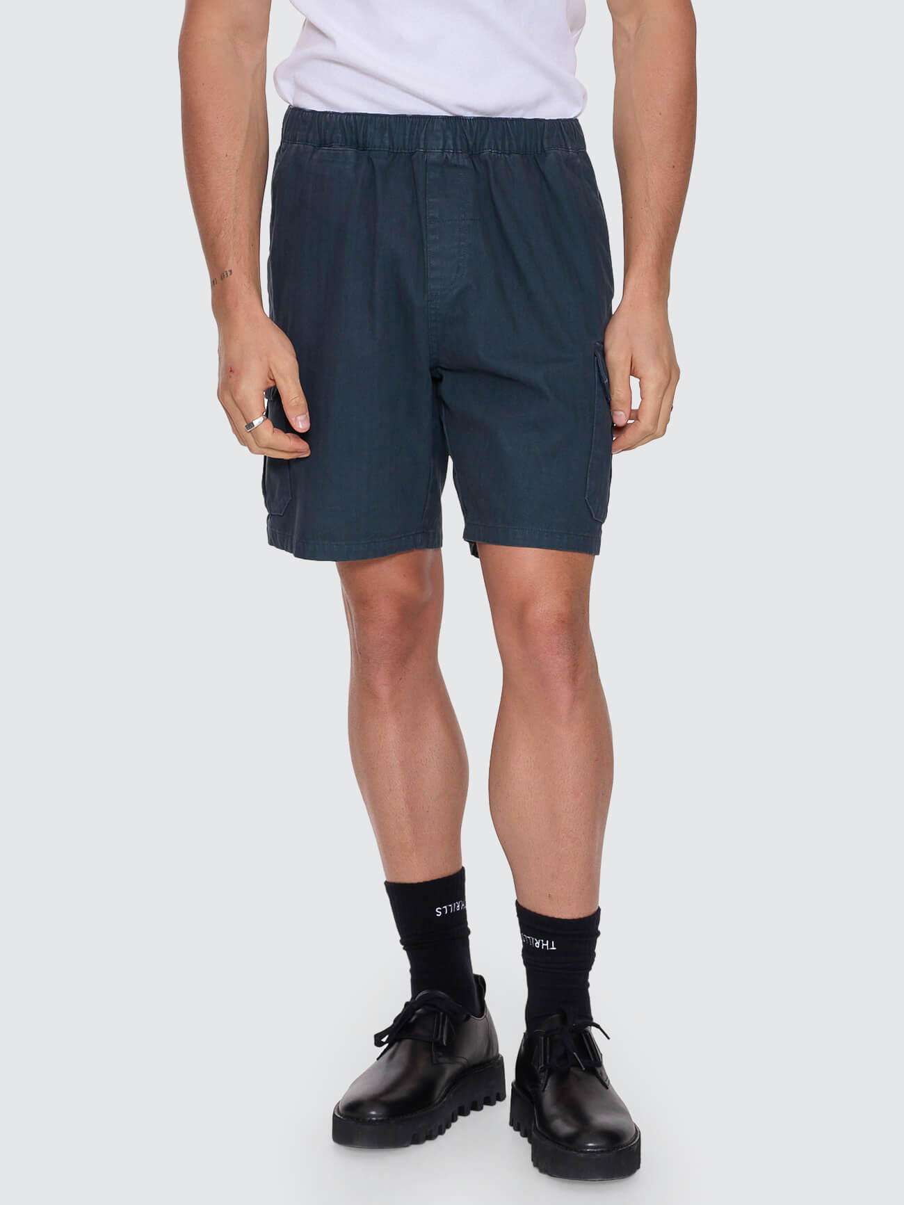Bueno Elastic Cargo Short - Petrol 26