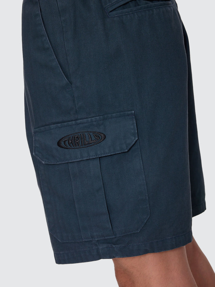Bueno Elastic Cargo Short - Petrol 26