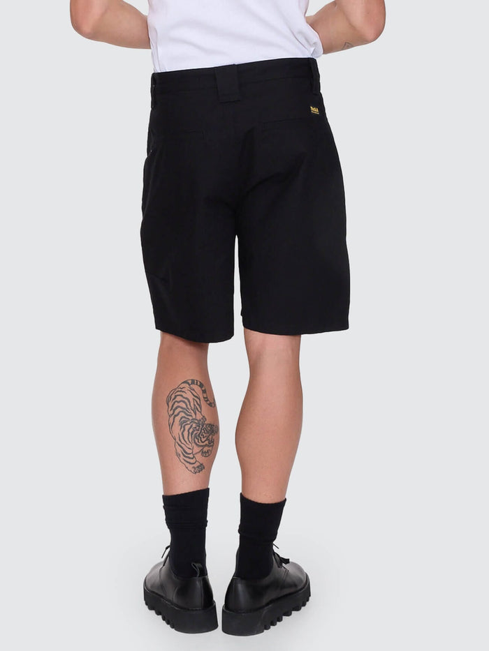 Thrills Union Slacker Work Short - Pirate Black 26