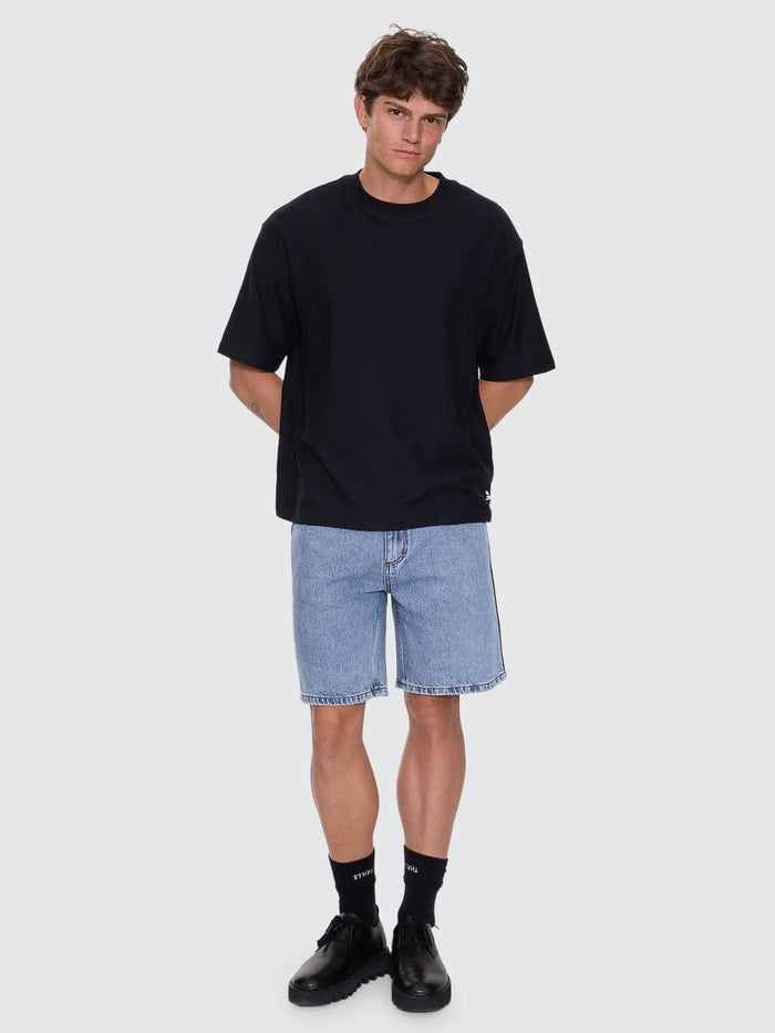 Heavy Voltage Slacker Relaxed Denim Short - Garage Blue 26