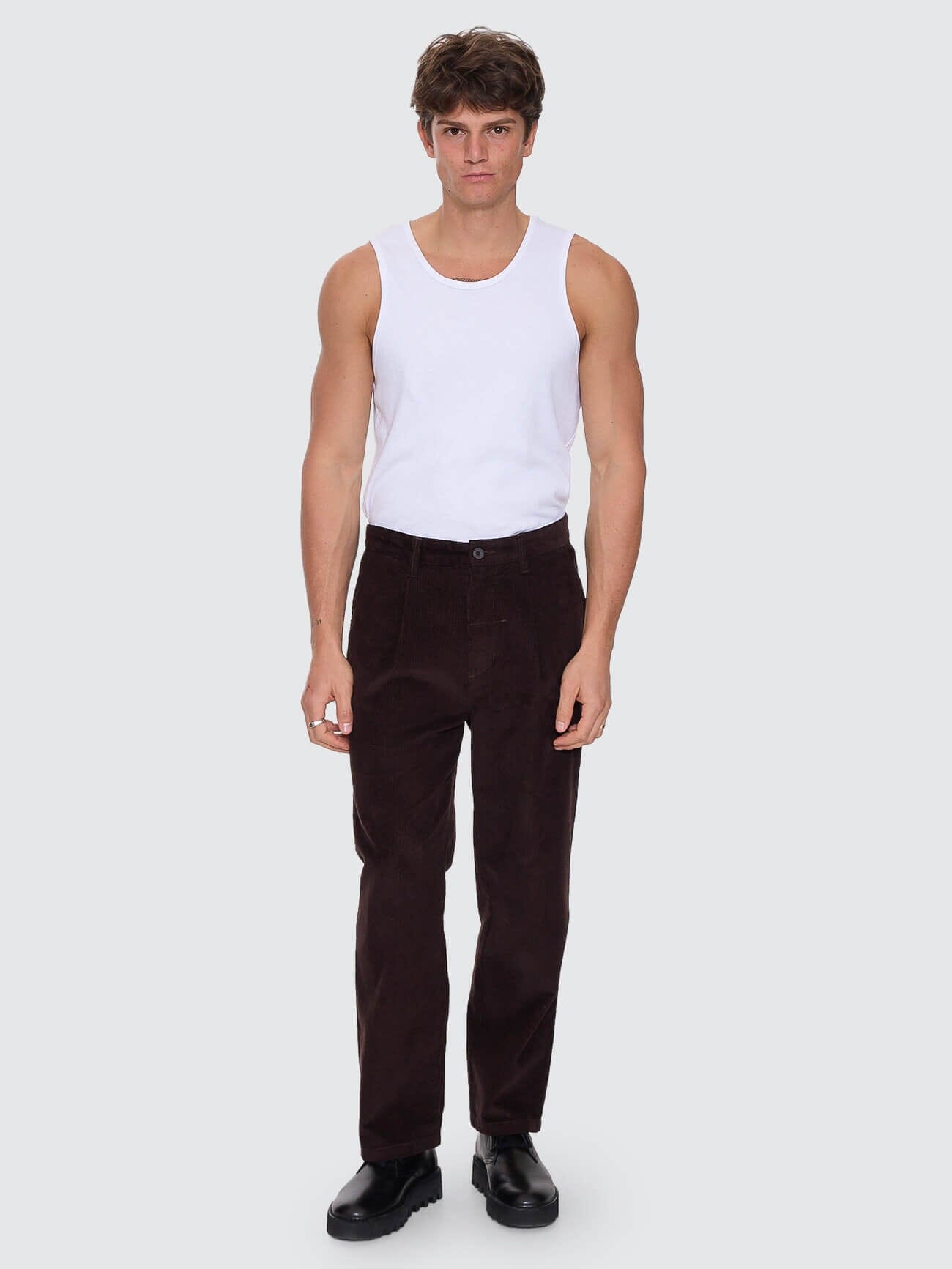 Slacker Cord Chino Pant - Postal Brown
