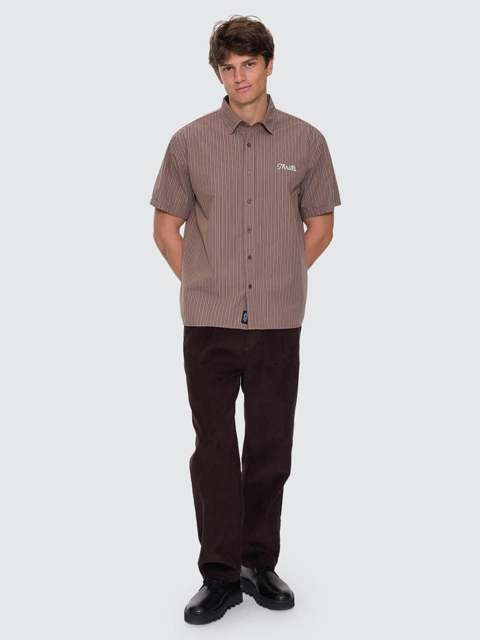 Slacker Cord Chino Pant - Postal Brown