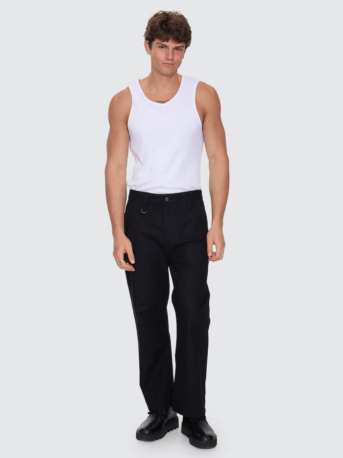 Thrills Union Slacker Work Pant - Pirate Black 26