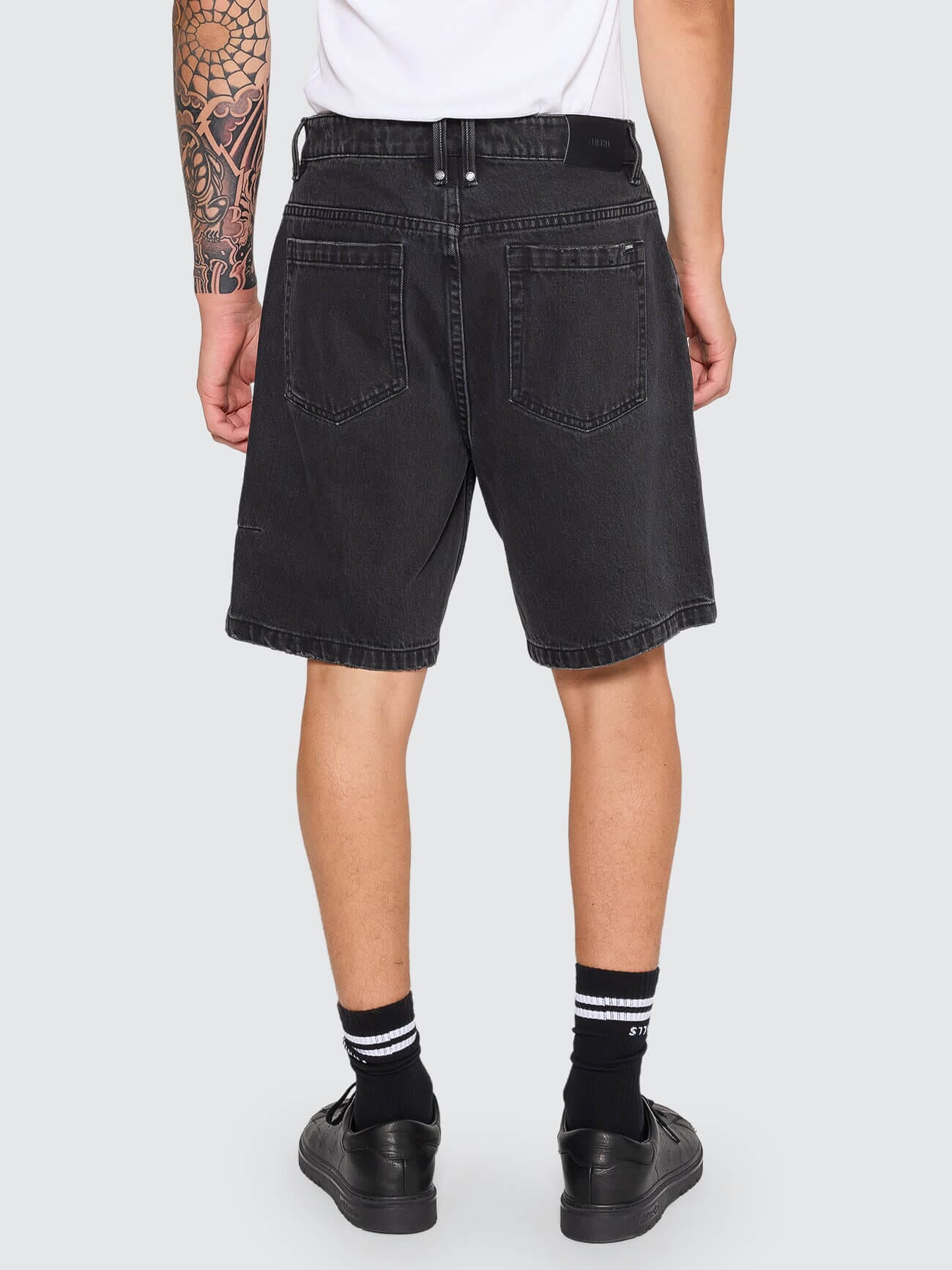 Slacker Denim Short - Aged Black 28