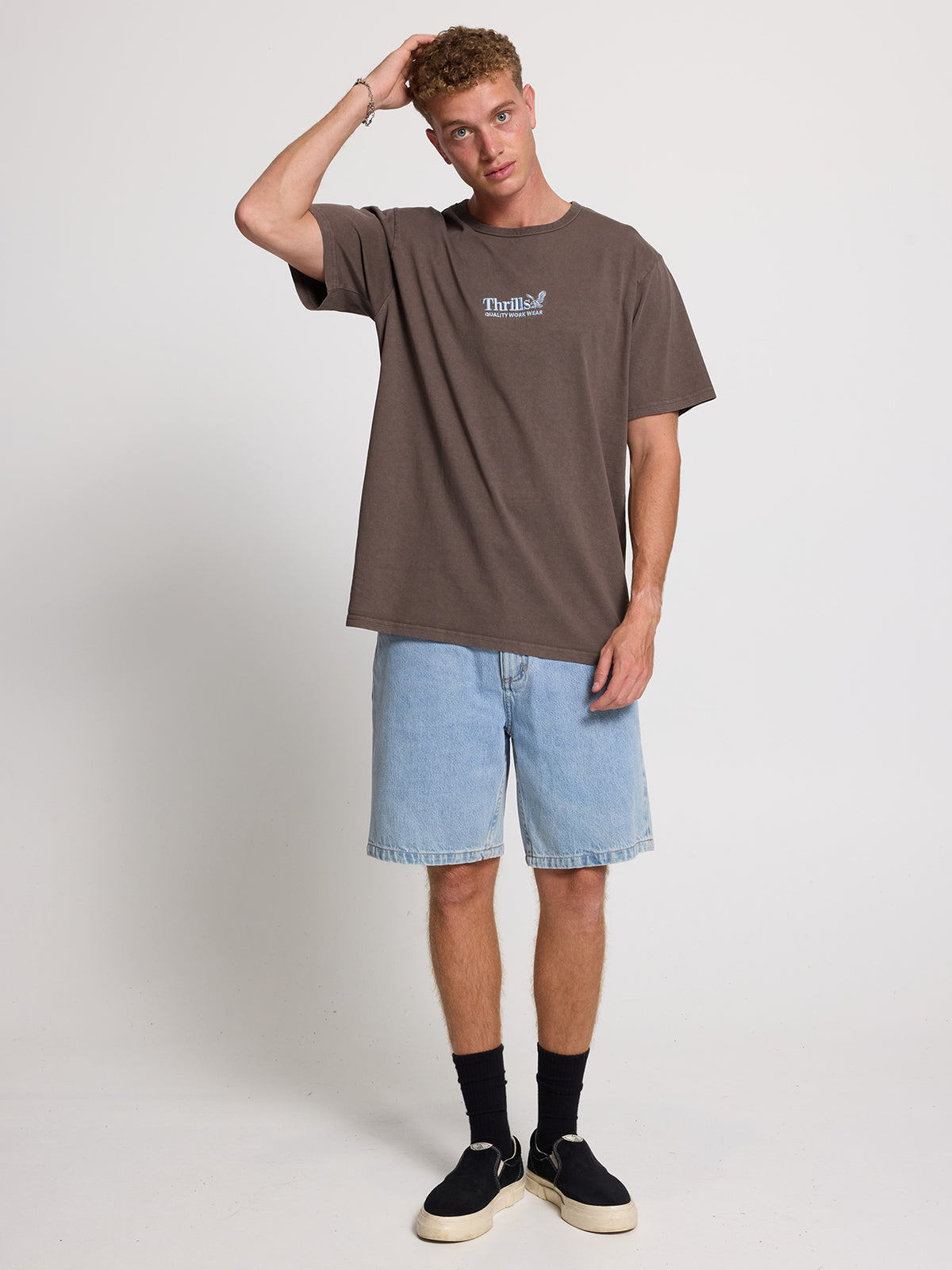 Slacker Denim Short - Ageless Blue 28