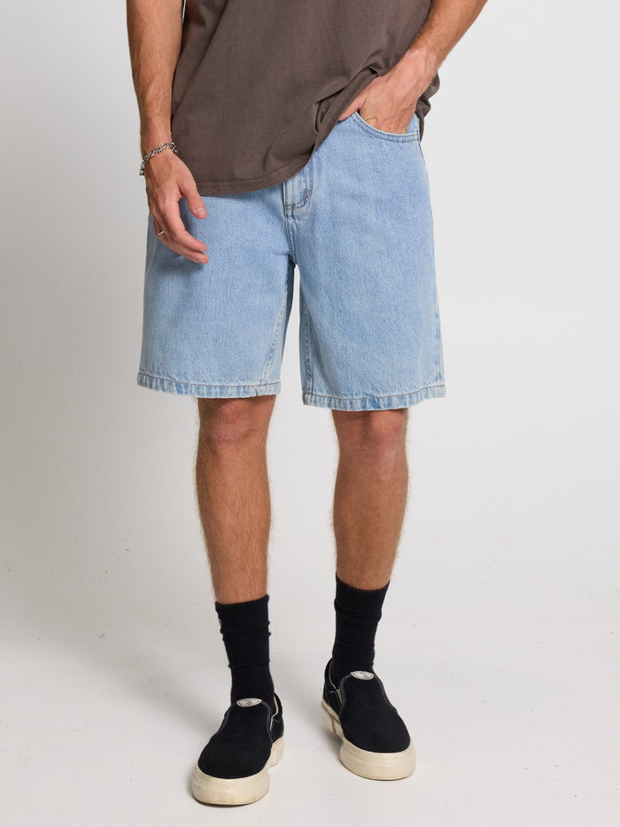 Slacker Denim Short - Ageless Blue 28