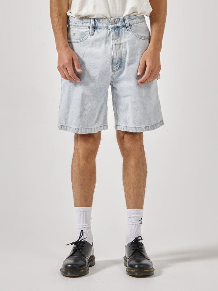 Slacker Denim Short - Faded Dust Blue