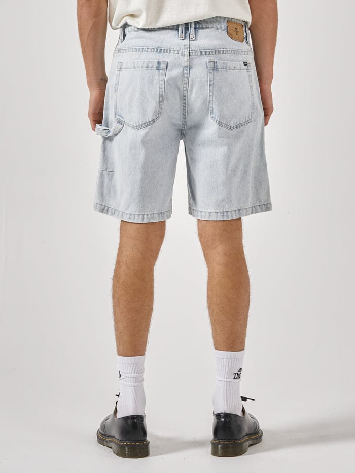 Slacker Denim Short - Faded Dust Blue