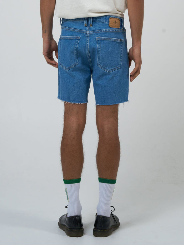 Mandude Denim Short - Peel Blue