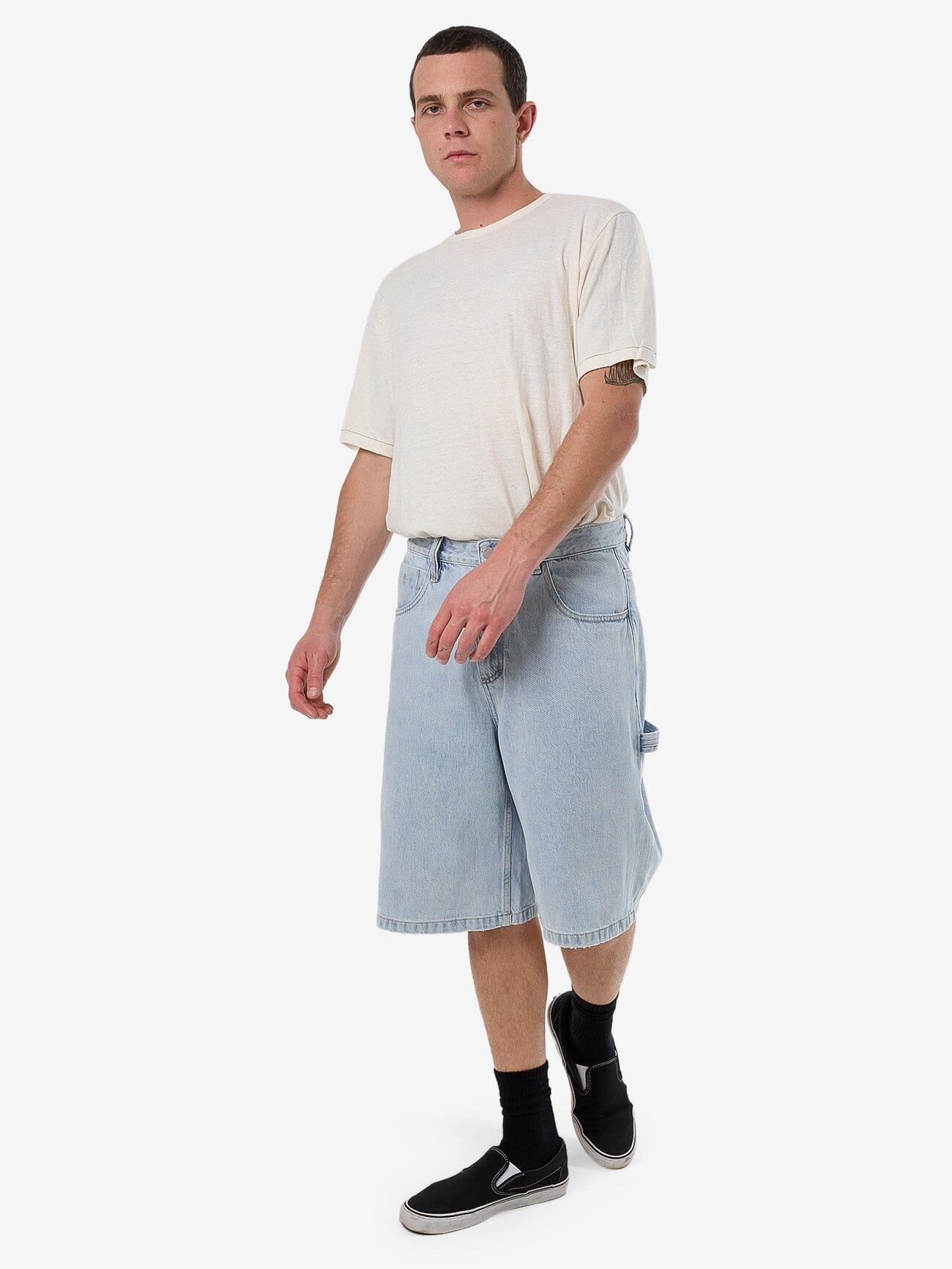 Big Slacker Denim Short - Shadow Blue 26