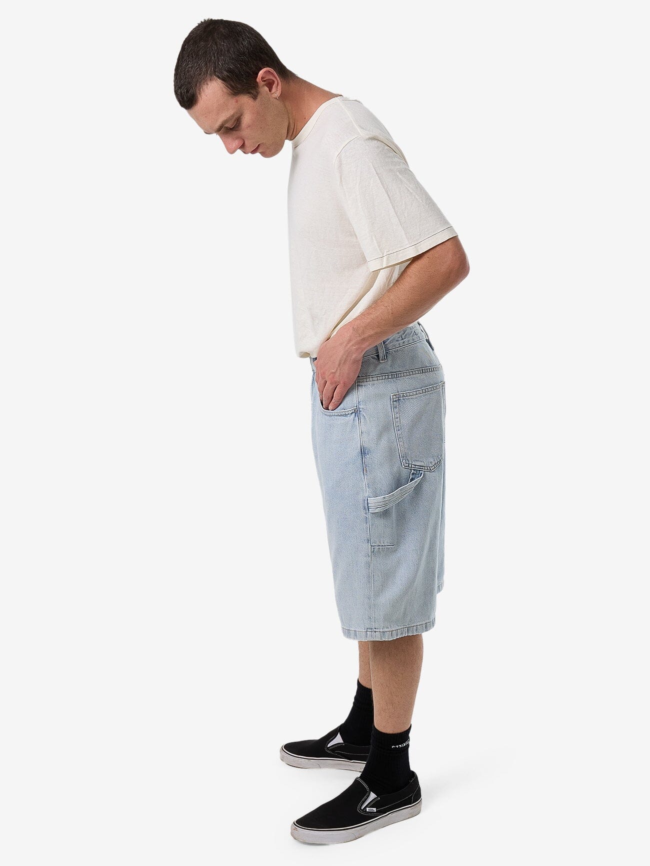 Big Slacker Denim Short - Shadow Blue 26