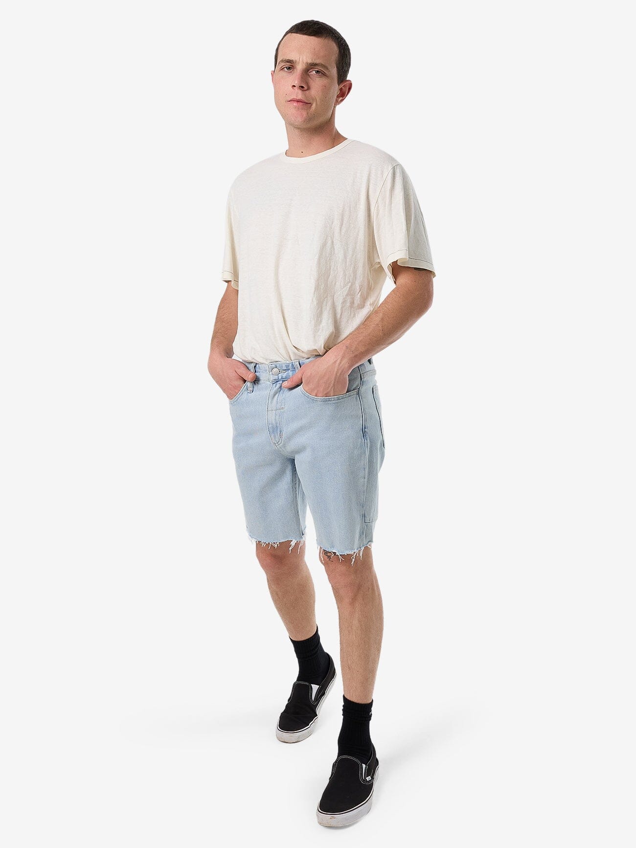 Bones Denim Short - Shadow Blue 26
