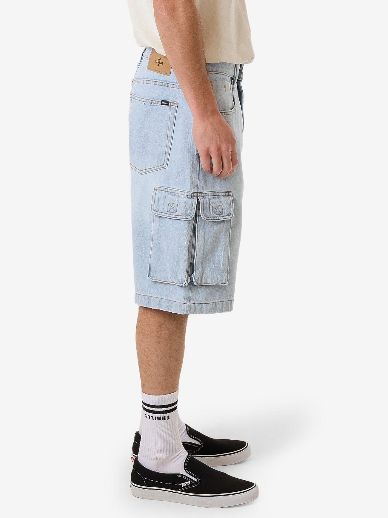Big Slacker Denim Cargo Short - Epoch Blue 28