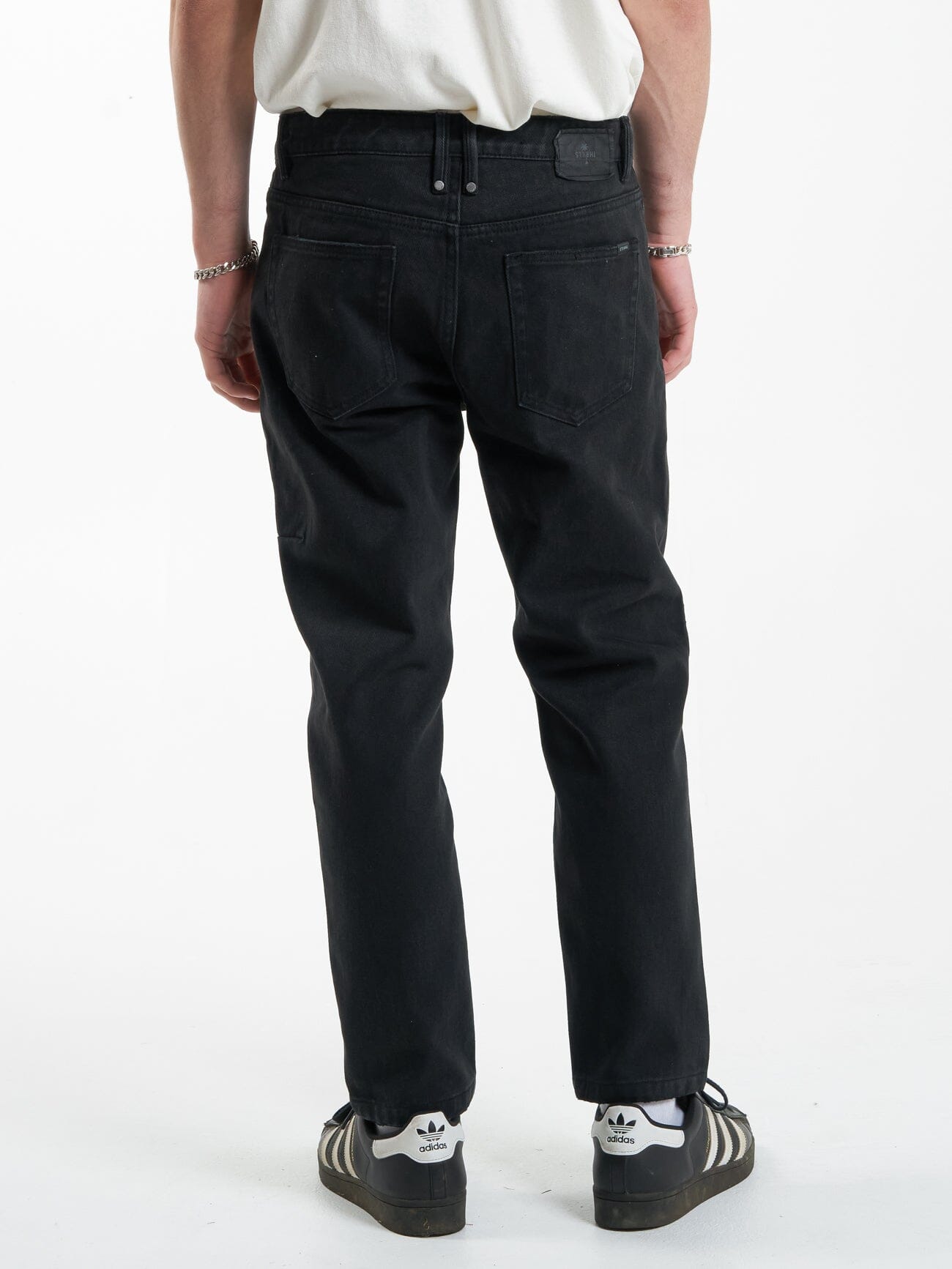 Chopped Denim Jean - Dusk Black