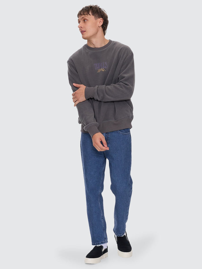 Chopped Straight Cropped Denim Jean - Vintage Rinse Blue 26