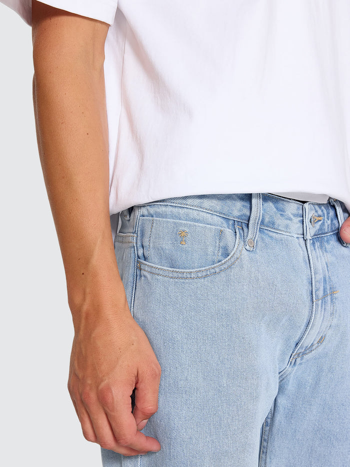 Bones Slim Denim Jean - Ageless Blue