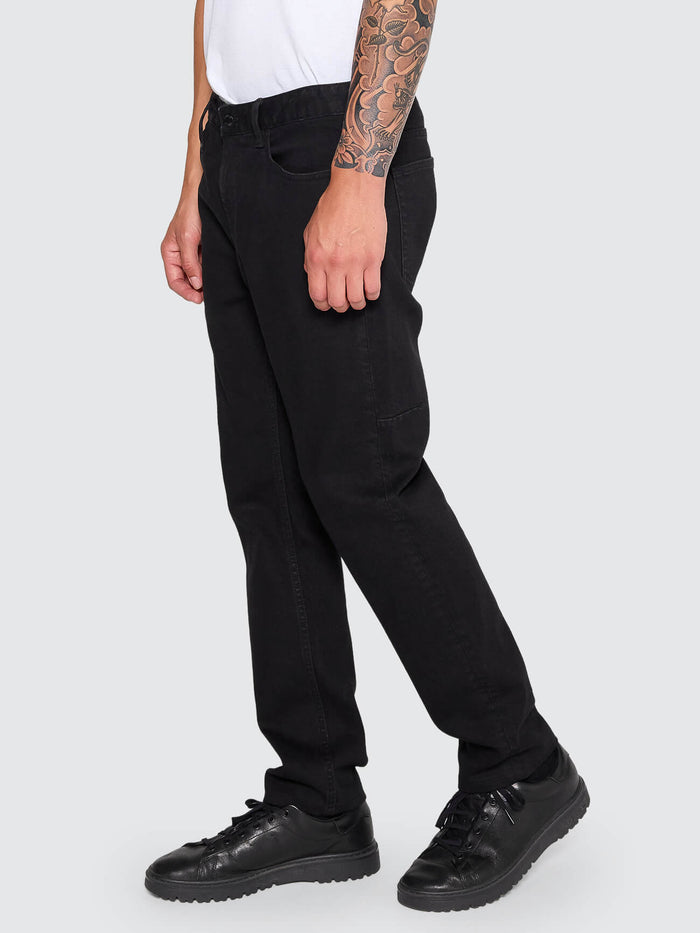 Bones Slim Denim Jean - Vinyl Black