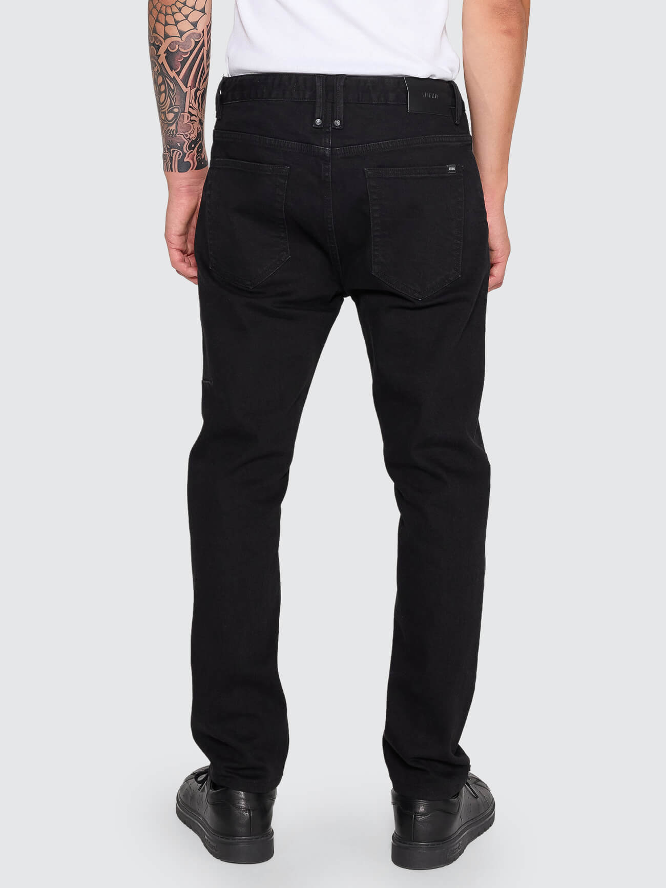 Bones Slim Denim Jean - Vinyl Black