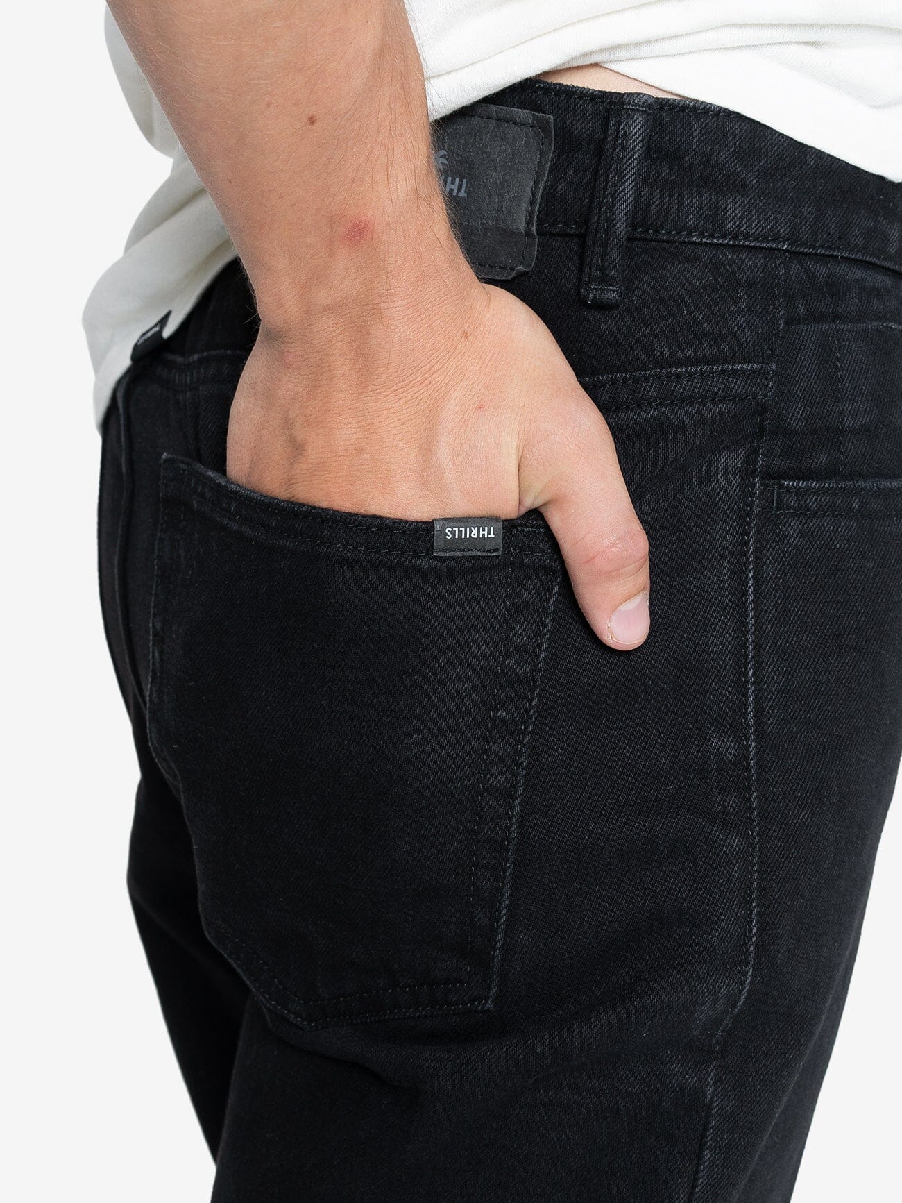 Slacker Denim Jean - Black Rinse 28