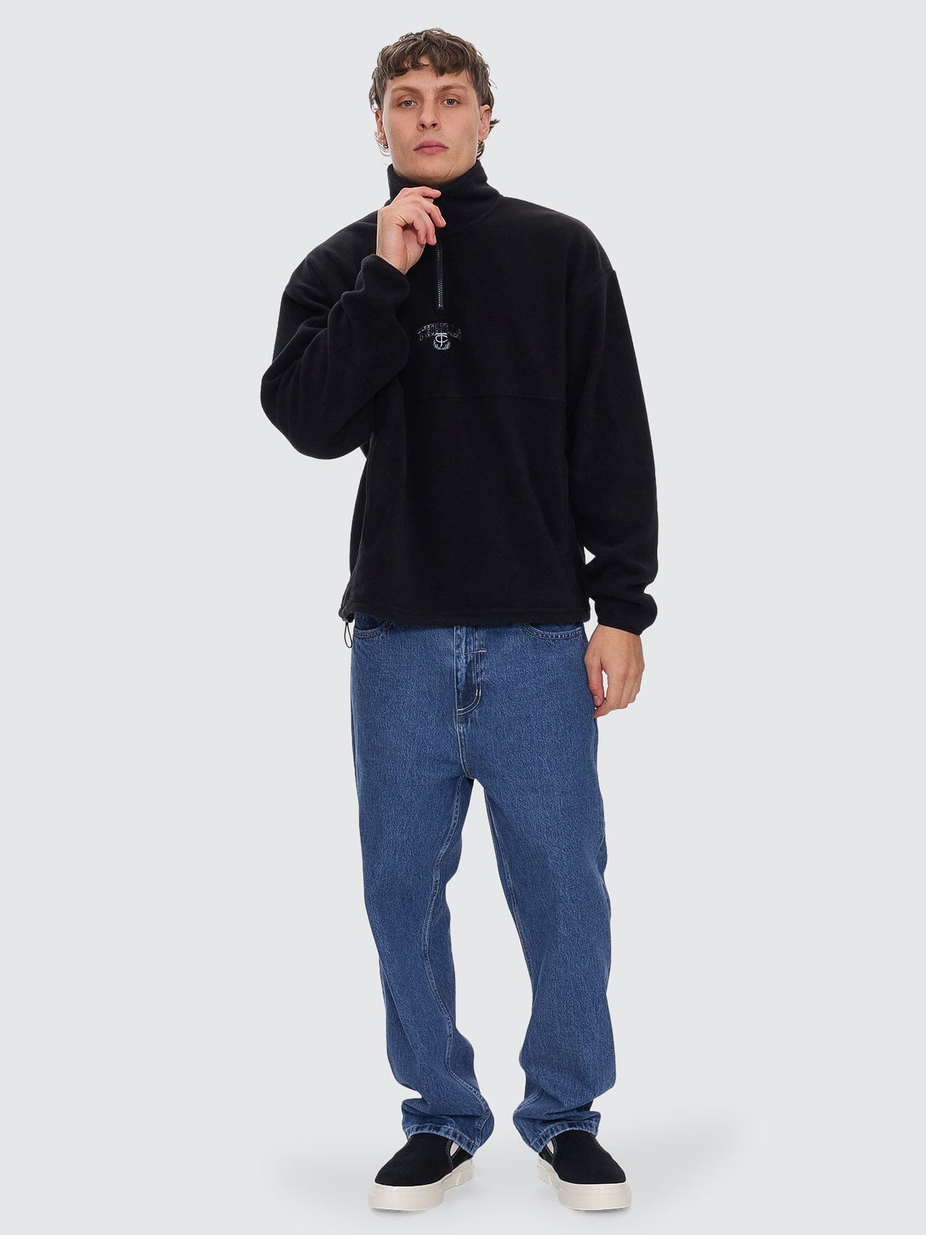 Slacker Relaxed Denim Jean - Vintage Rinse Blue 26