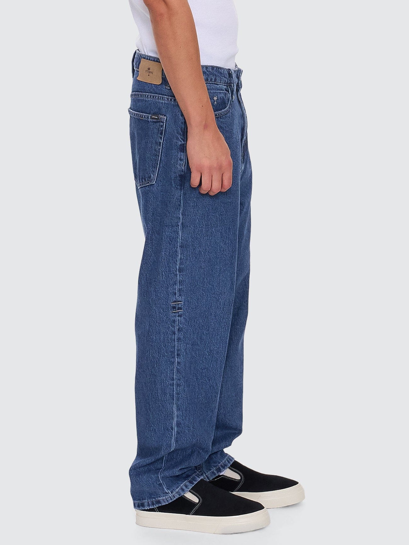 Slacker Relaxed Denim Jean - Vintage Rinse Blue 26