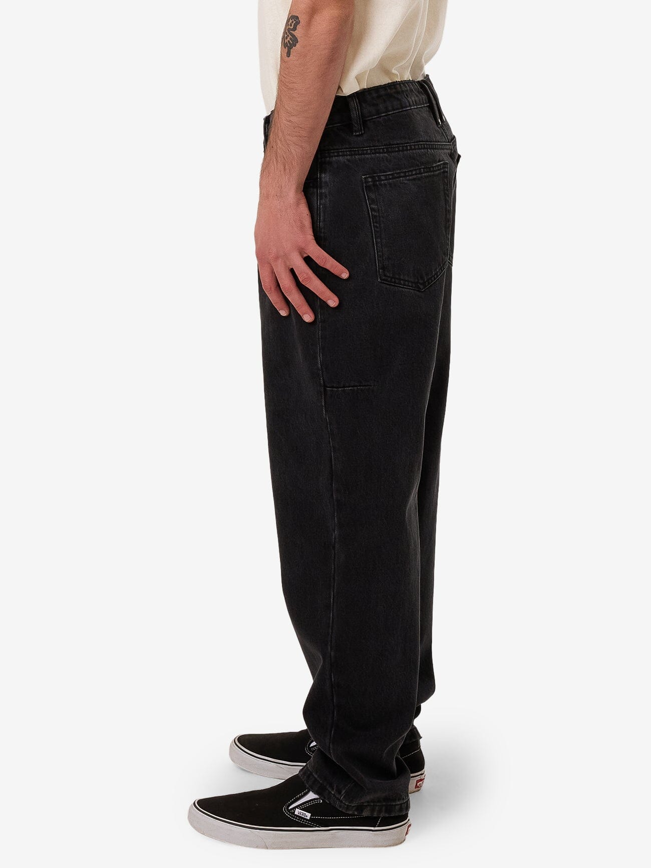 Slacker Denim Jean - Coal 28