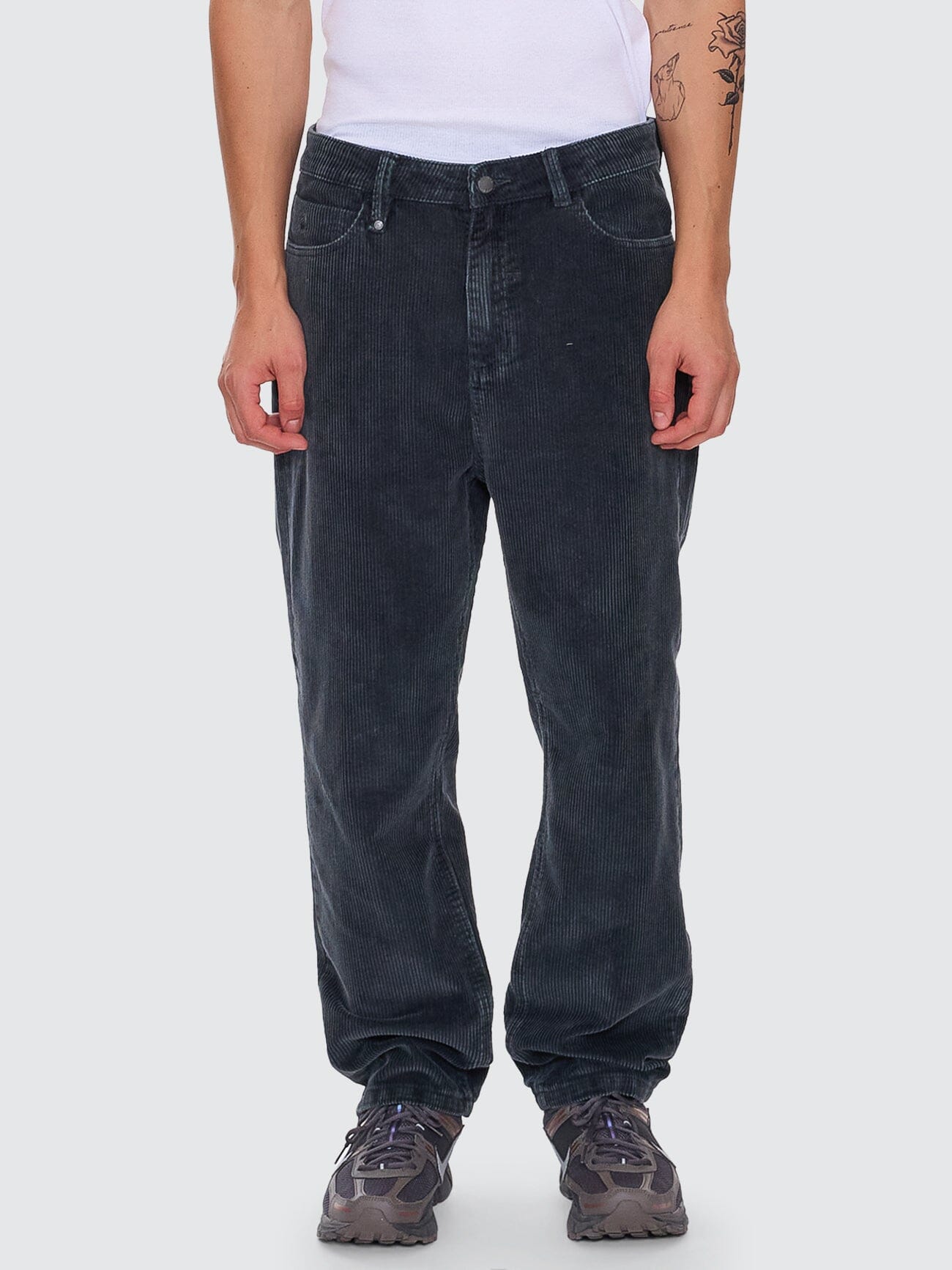 Slacker Relaxed Cord Jean - Ebony 28