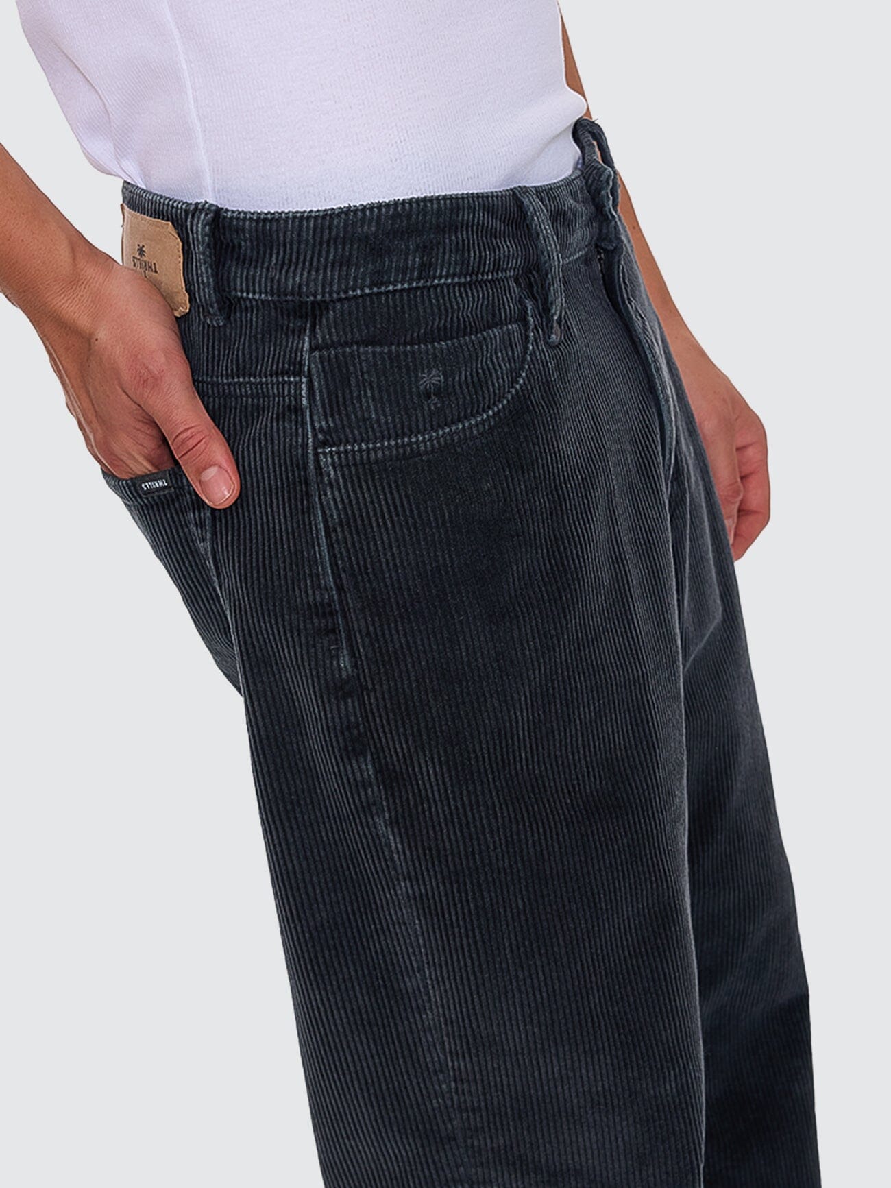 Slacker Relaxed Cord Jean - Ebony 28