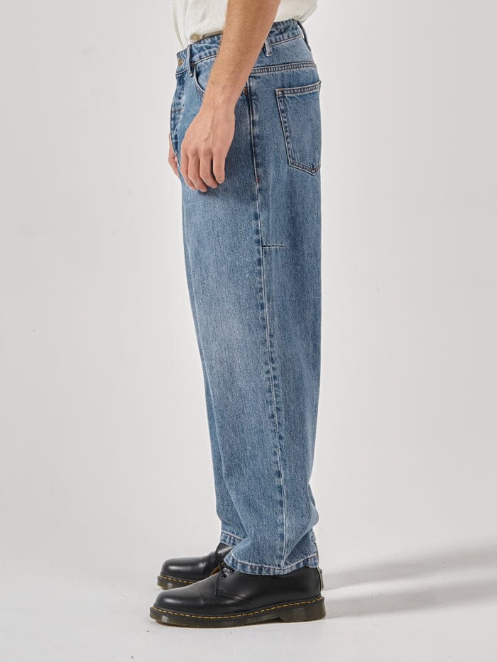 Big Slacker Denim Jean - Weathered Blue