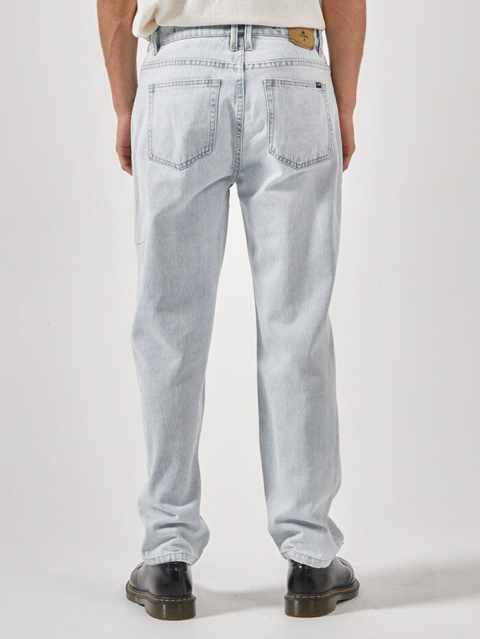 Straight Line Denim Jean - Faded Dust Blue