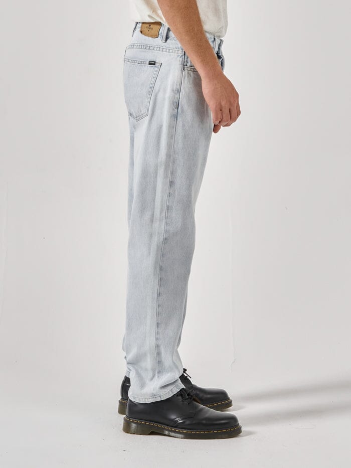 Straight Line Denim Jean - Faded Dust Blue