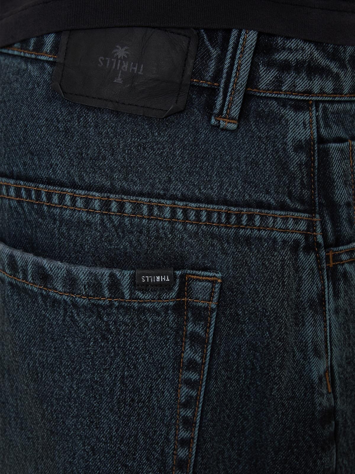 Barrel Leg Denim Jean - Metal Blue 26