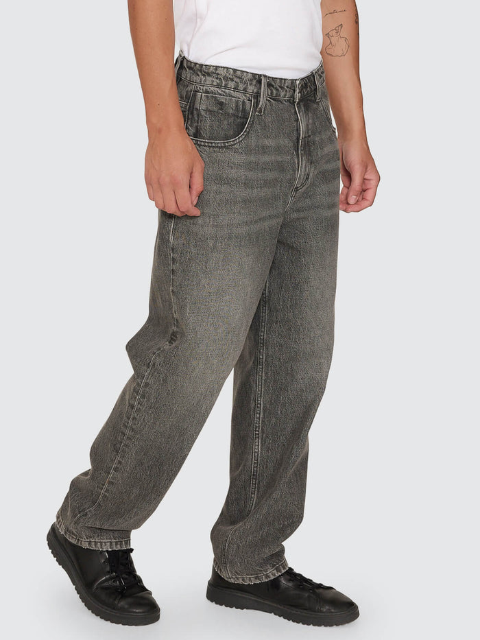 Mid Slacker Relaxed Denim Jean - Nighthawk Grey 26
