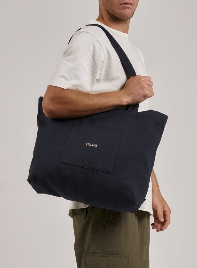 Minimal Thrills Tote - Station Navy