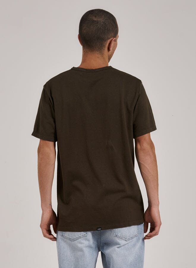 Hemp Thrills Embro Merch Fit Tee - Tarmac