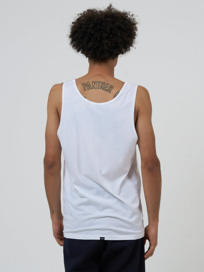 Endless Merch Fit Tank - White