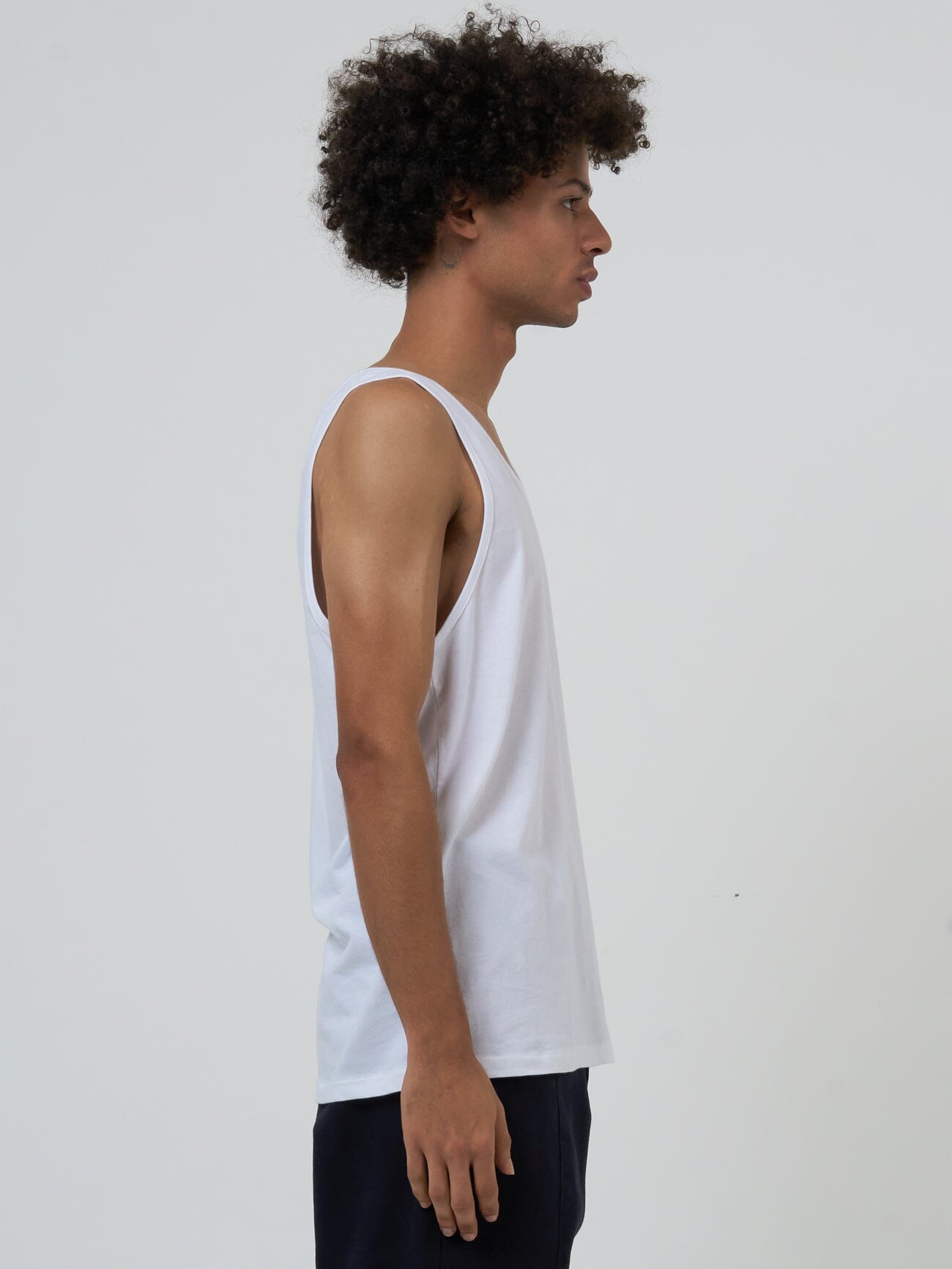 Endless Merch Fit Tank - White