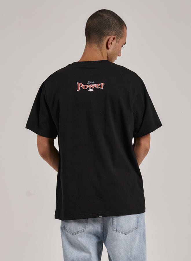 Spirit Power Merch Fit Tee - Black