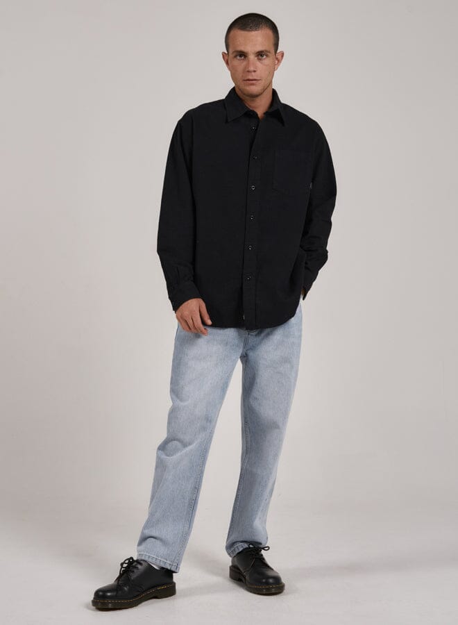Superior Long Sleeve Shirt - Indigo Black