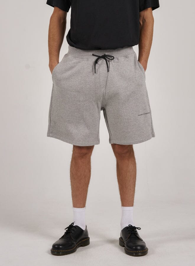 Underground Fleece Short Grey Marle