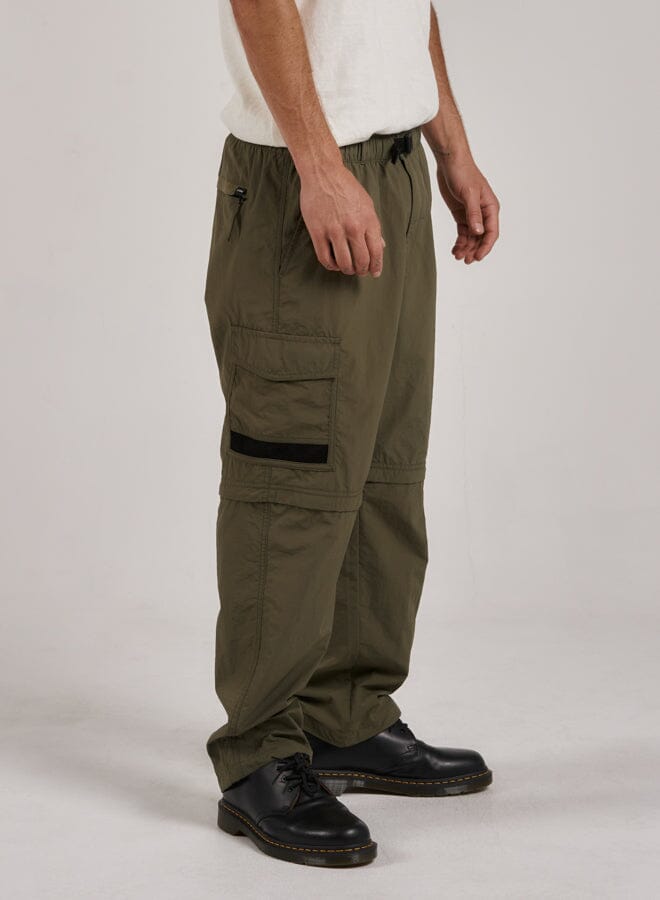 Big Slacker High Standards Zip Off Cargo Pant - Aloe