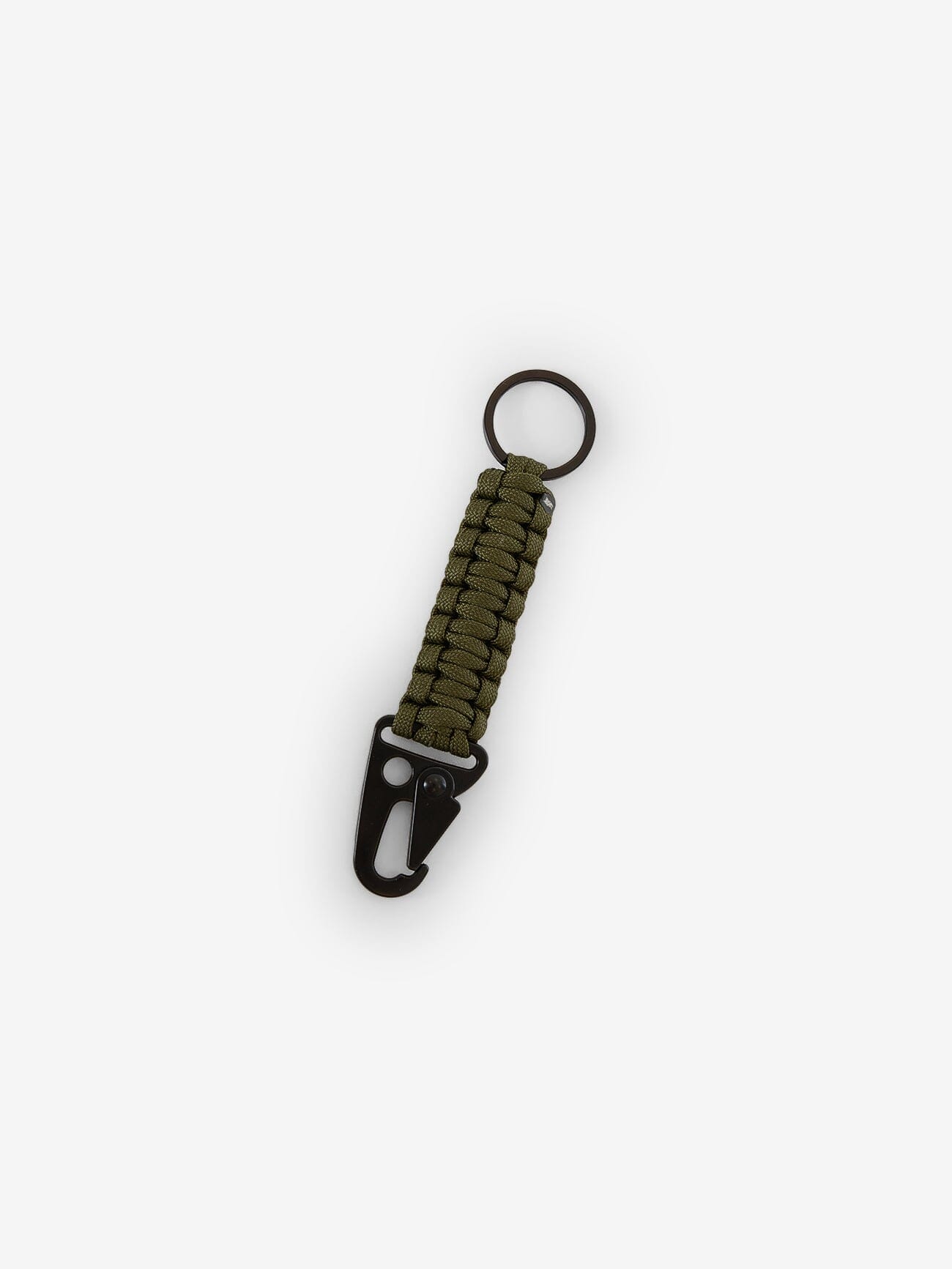 Woven Clip Keyring - Tarmac