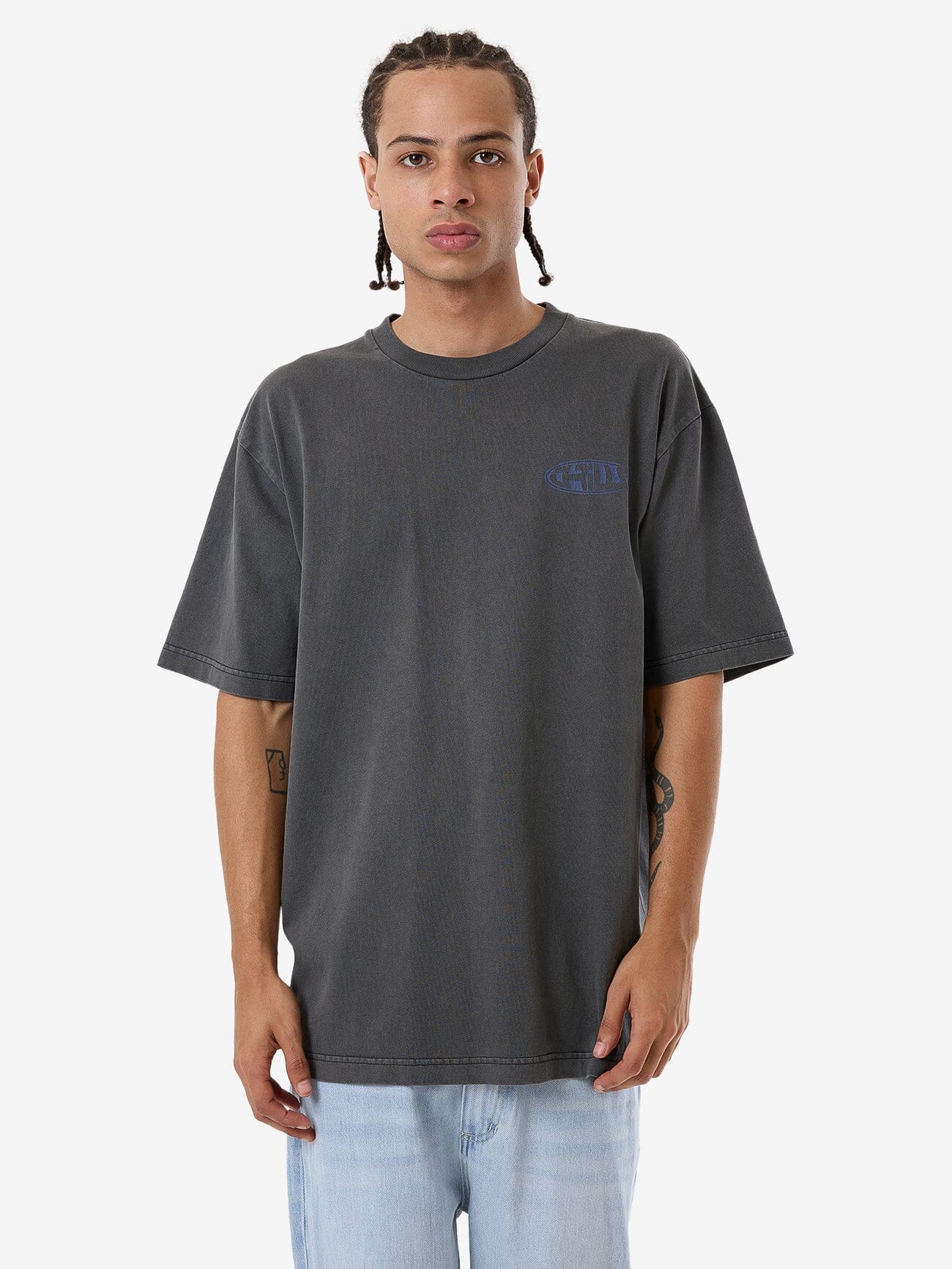Thrills Momentum Oversize Fit Tee Dark Slate main image 0