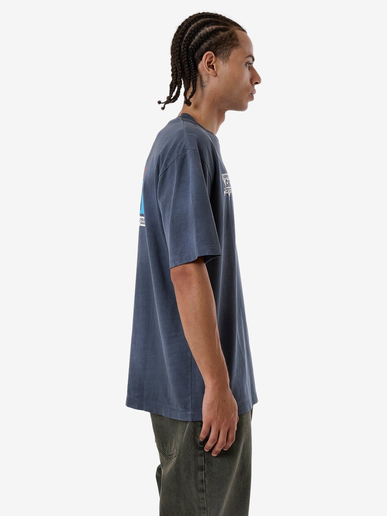 Built For Speed Oversize Fit Tee - Light Petrol XS
