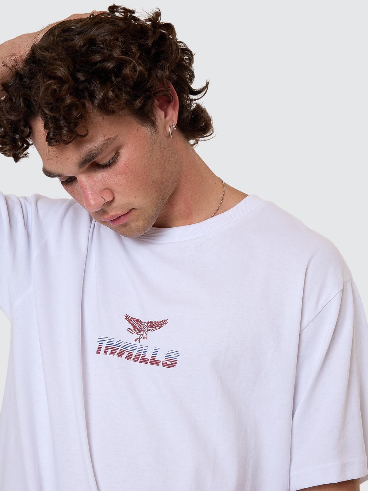 Paradise Before Anarchy Merch Fit Tee - White XS