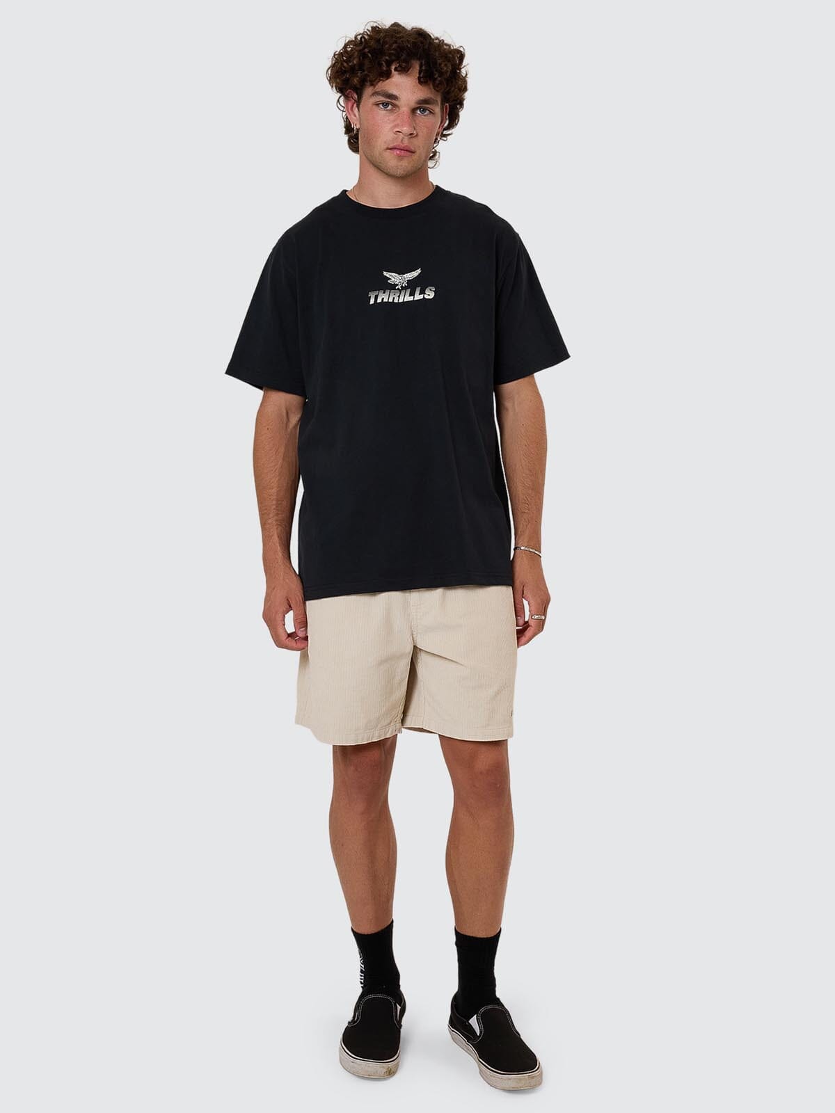 Paradise Before Anarchy Merch Fit Tee - Washed Black XS