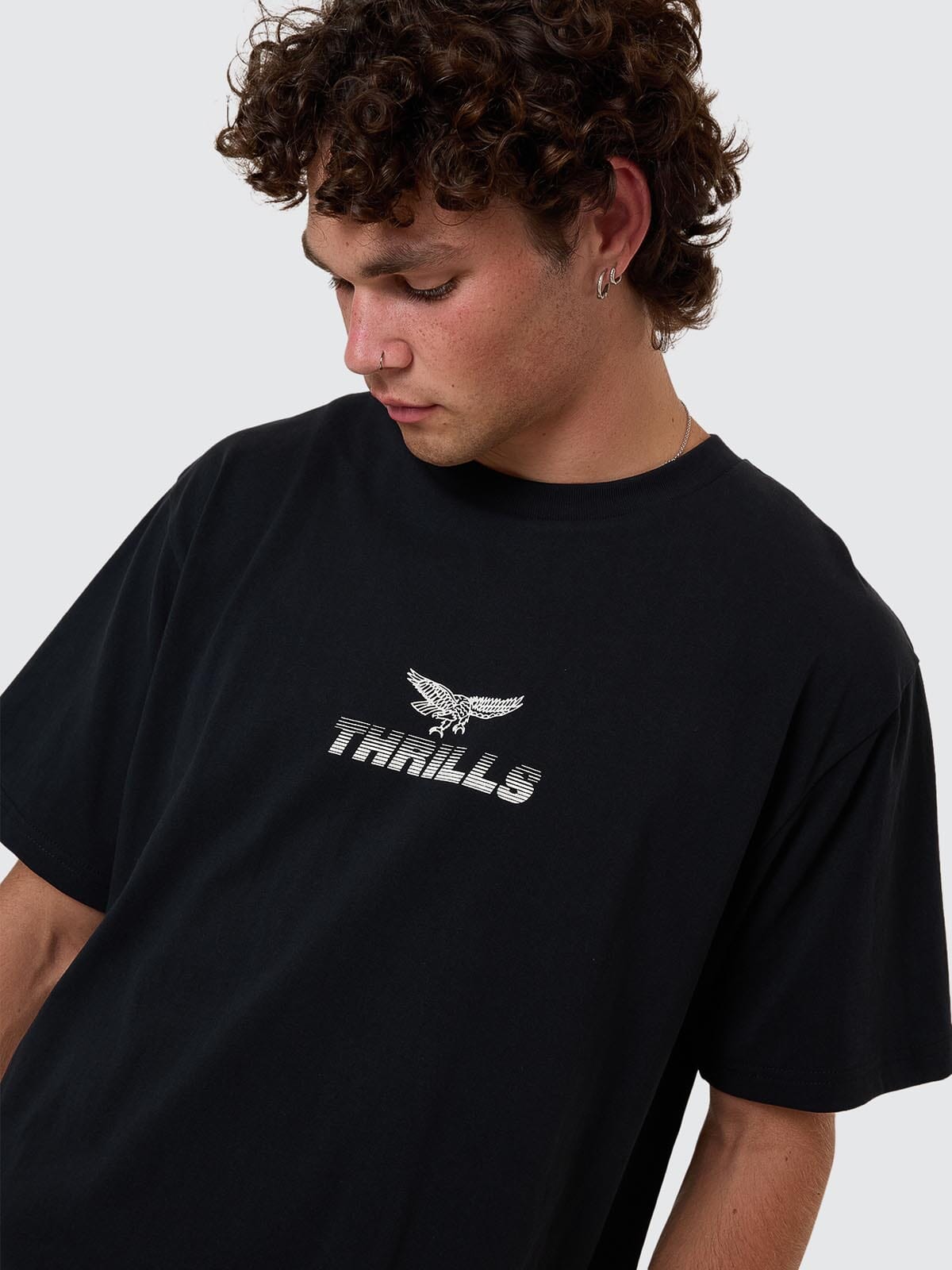 Paradise Before Anarchy Merch Fit Tee - Washed Black XS