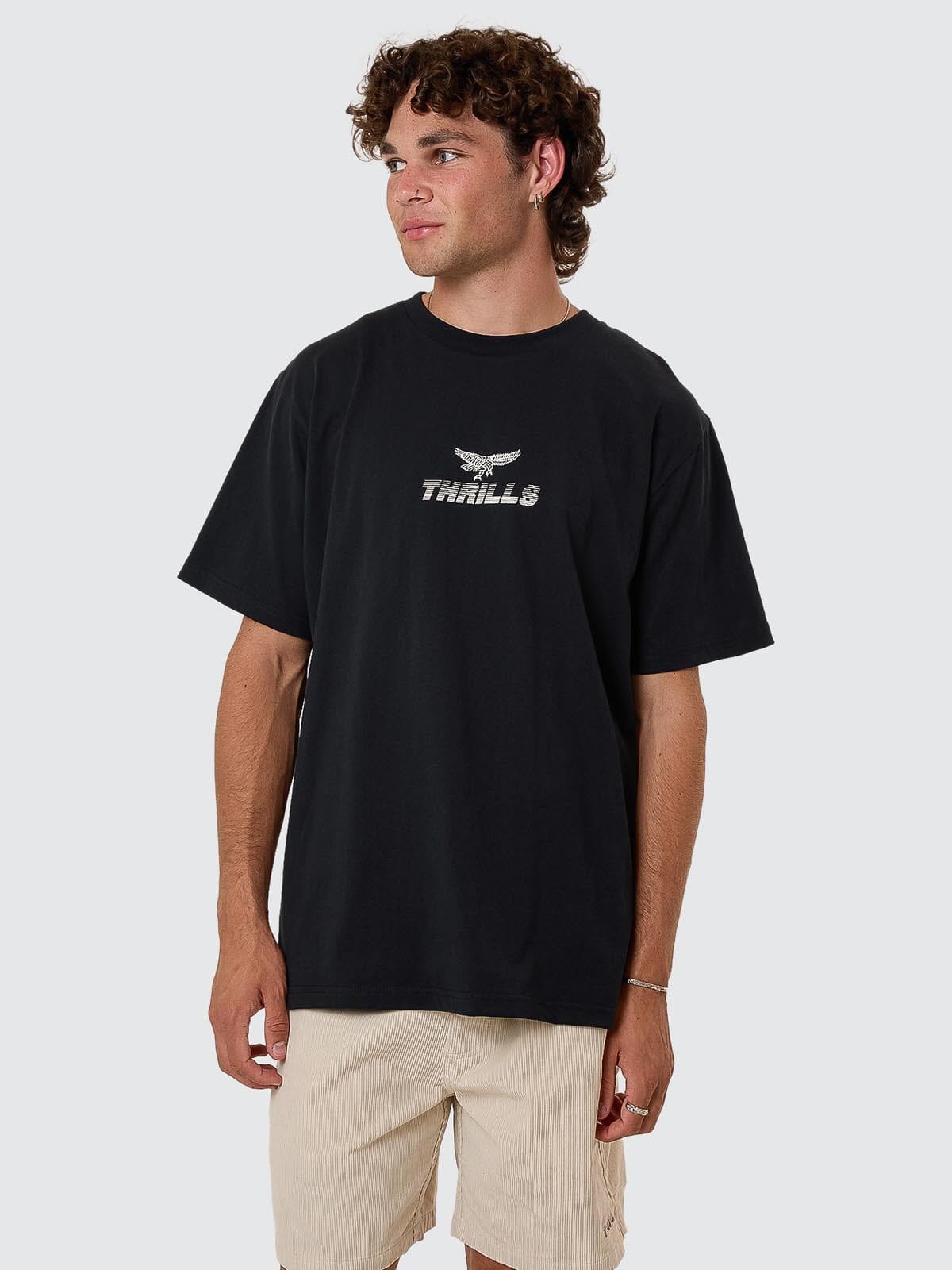 Paradise Before Anarchy Merch Fit Tee - Washed Black XS