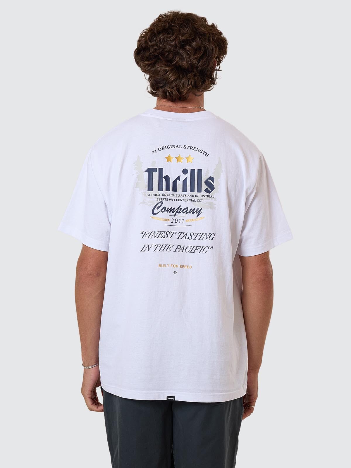 OG Strength Merch Fit Tee - White XS