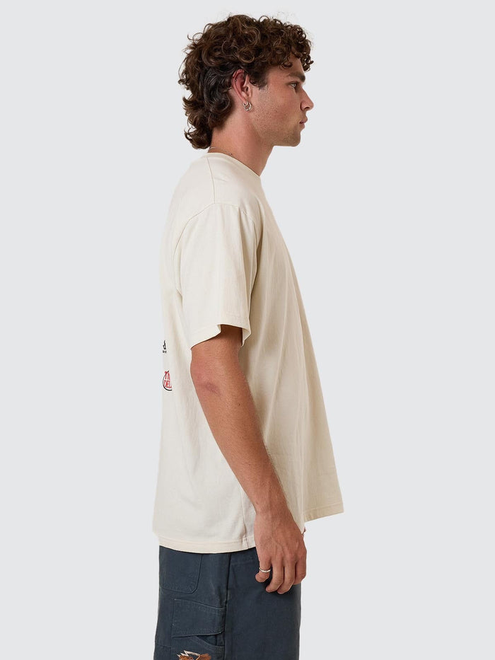 1st Grade Service Merch Fit Tee - Heritage White XS